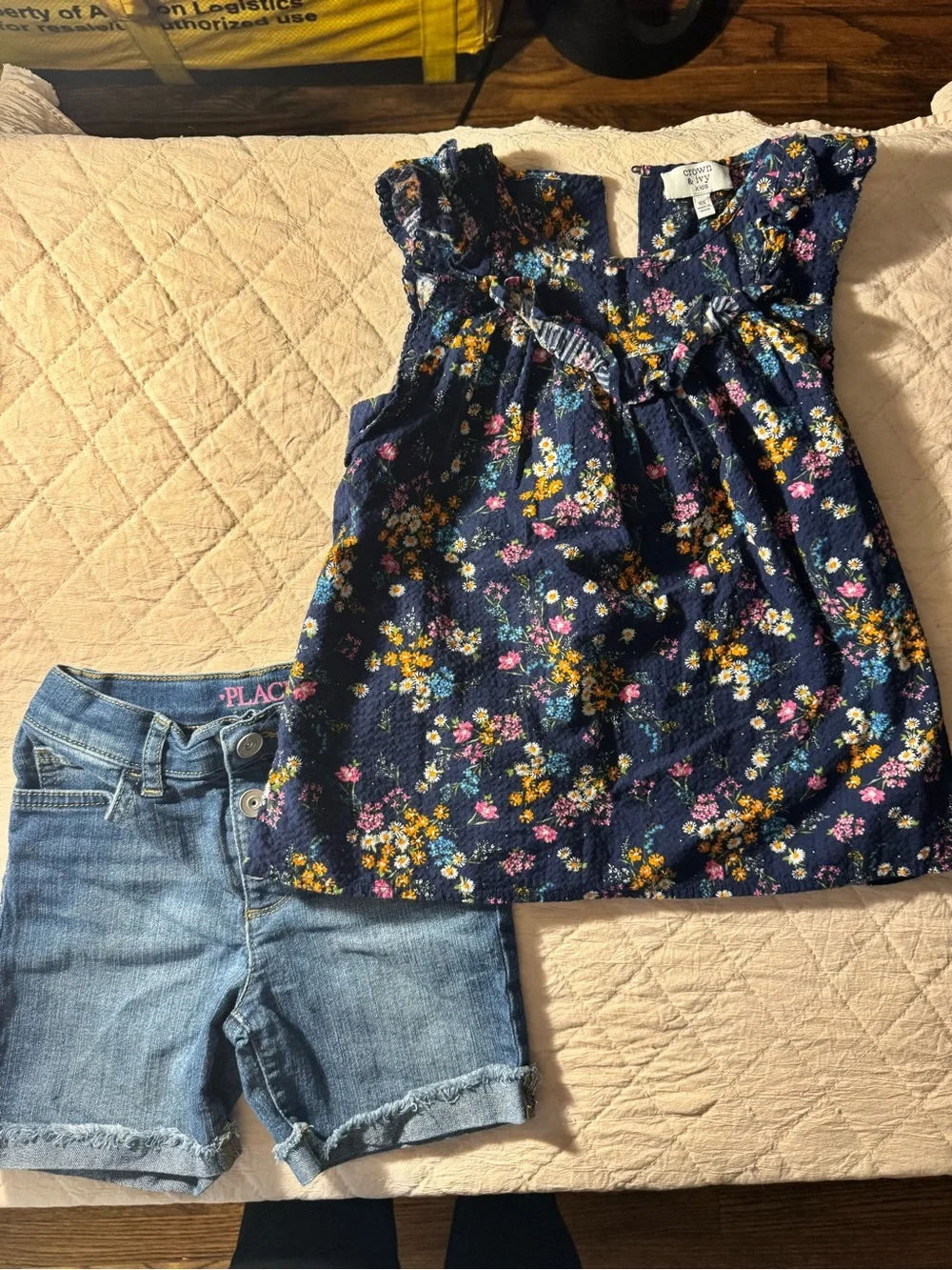 Girls Mixed Tops & Bottoms Lot - Back to School Ready